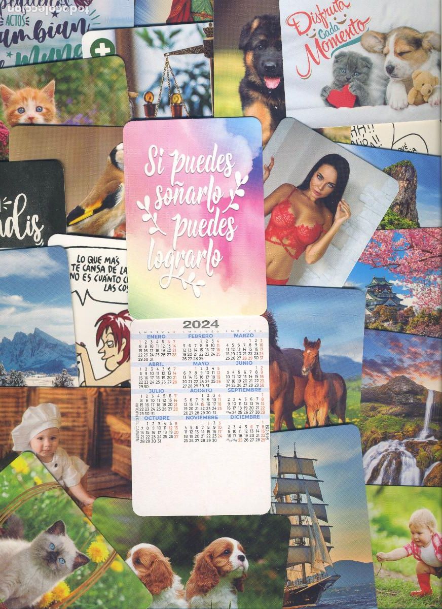 Coleccionismo Calendarios: 25 CALENDARIOS DE BOLSILLO - 2024 &iexcl;&iexcl;NOVEDAD!!