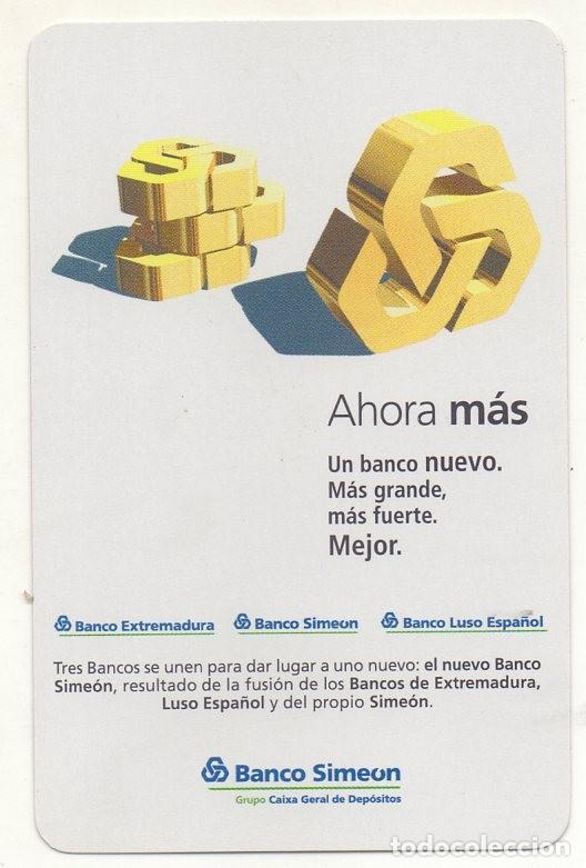 Coleccionismo Calendarios: Calendario fournier Banco Sime&oacute;n 2003 nuevo