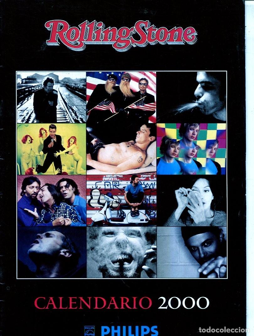 Coleccionismo Calendarios: ROLLING STONE - CALENDARIO 2000