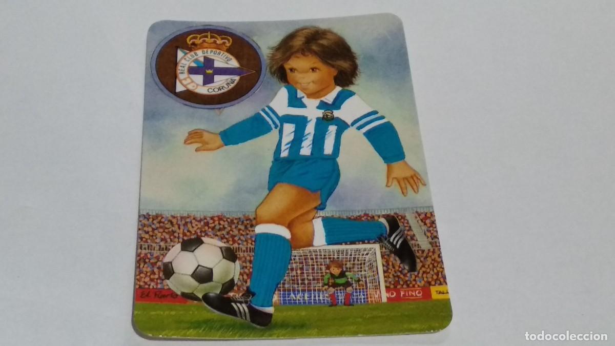 Collectables Calendars: CALENDARIO DE F&Uacute;TBOL REAL CLUB DEPORTIVO LA CORU&Ntilde;A A&Ntilde;O 1995 VER FOTOS NUEVO