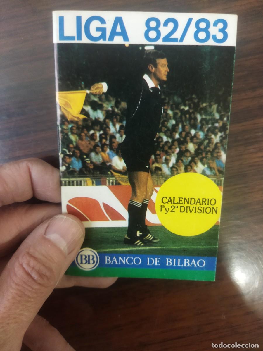 Coleccionismo calendarios: Calendario de futbol. 1982-1983