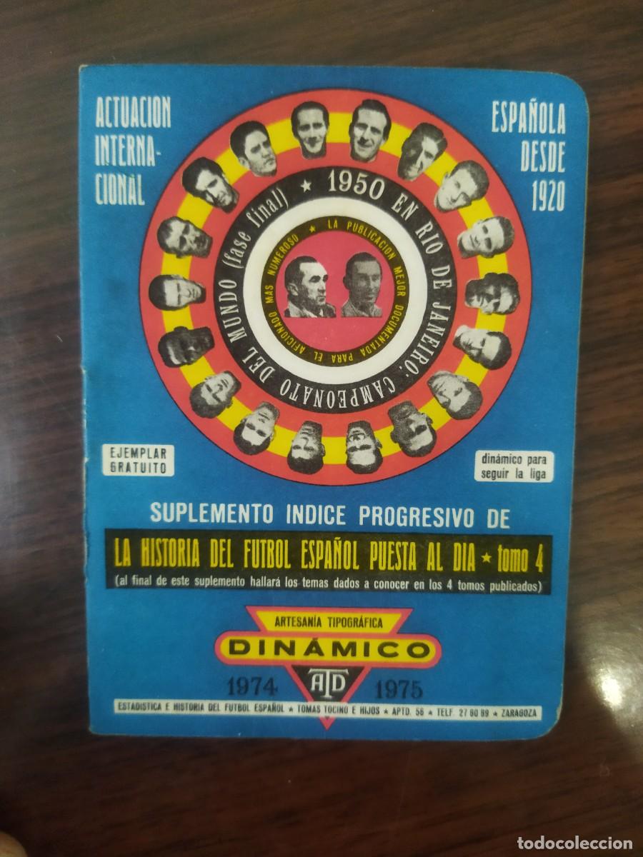 Coleccionismo calendarios: Calendario de futbol. 1974-75