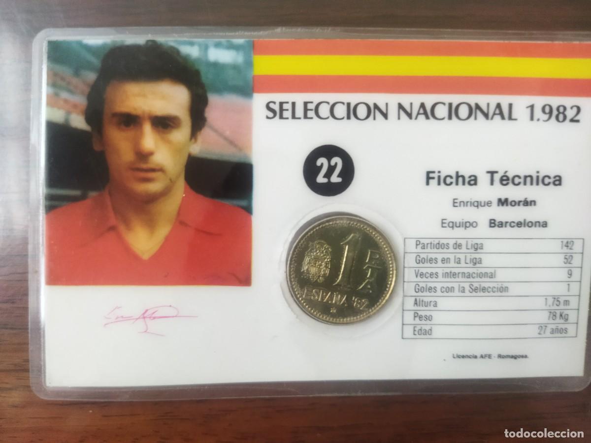 Coleccionismo calendarios: Carnet futbol selecci&oacute;n espa&ntilde;ola. 1982 moran