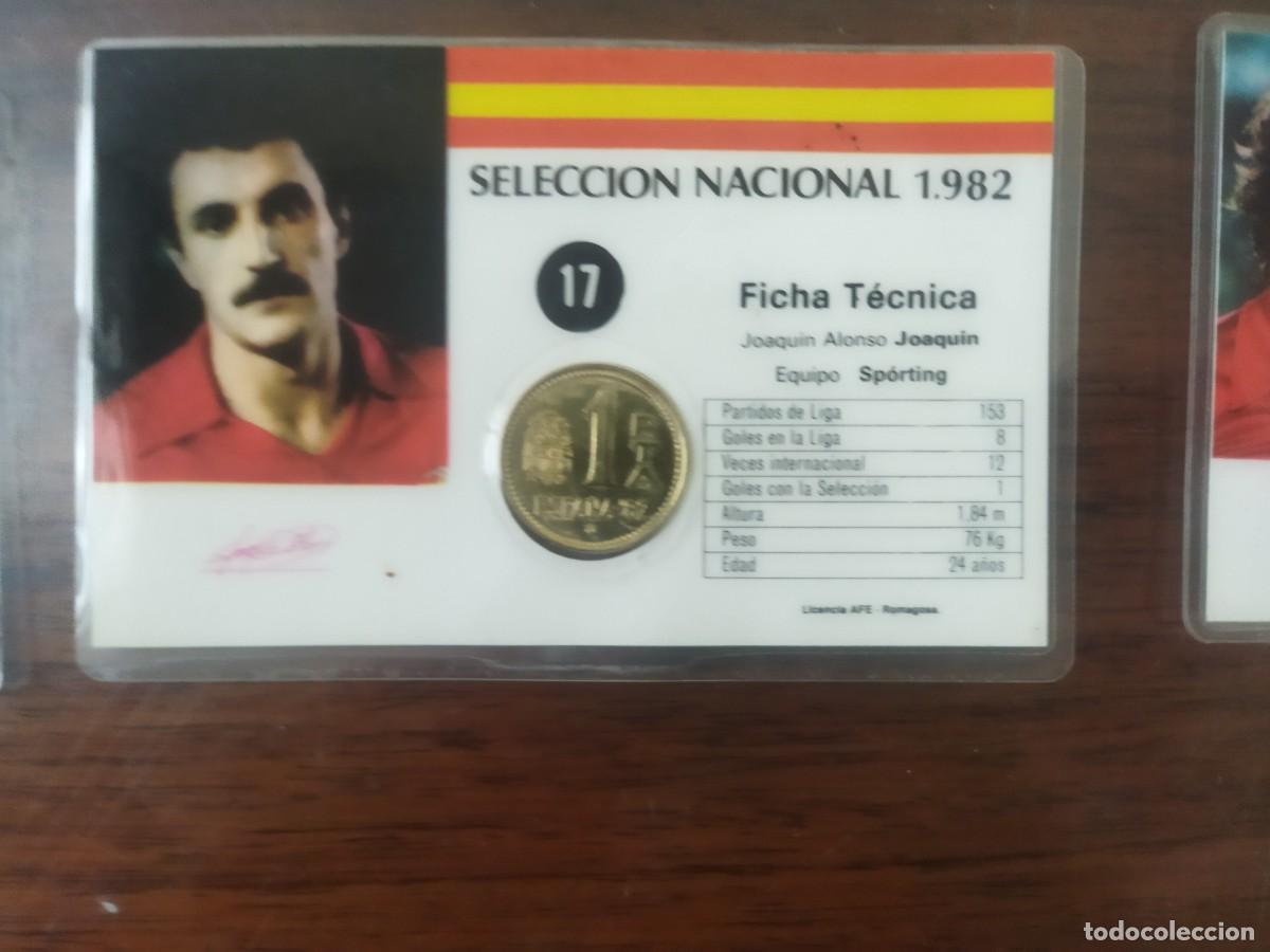 Coleccionismo Calendarios: Carnet futbol selecci&oacute;n espa&ntilde;ola. 1982 joaquin