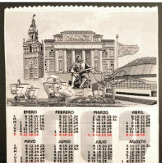 Coleccionismo Calendarios: CALENDARIO CONMEMORATIVO 1992 DE TELA TEXTIL SISTEMA JACQUARD CIESA JAEN TAMAÑO GRANDE