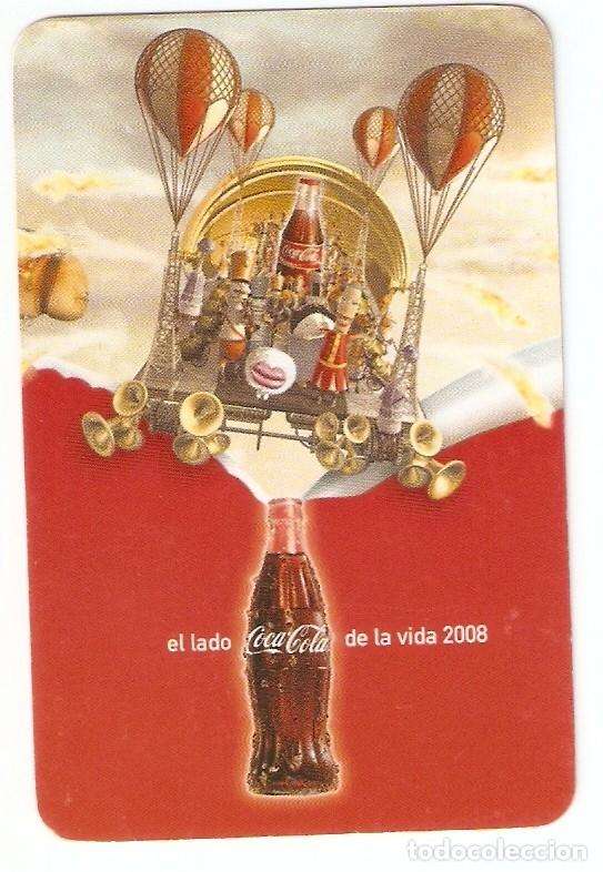 Collezionismo Calendari: CALENDARIO COCACOLA 2008 - CASTELLANO