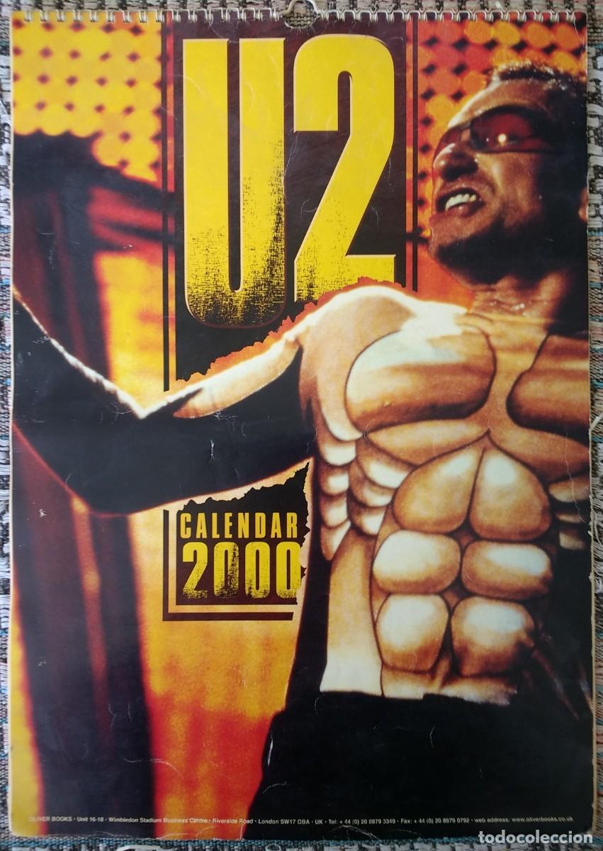 Coleccionismo Calendarios: U2 Calendario Oficial 2000 Oliver Books Official Calendar Bono The Edge