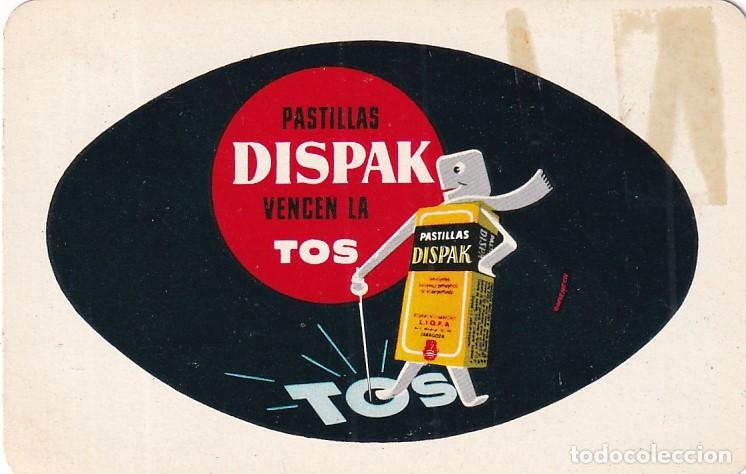 Collectables Calendars: CALENDARIO FOURNIER - PASTILLAS DISPAK - A&Ntilde;O 1962