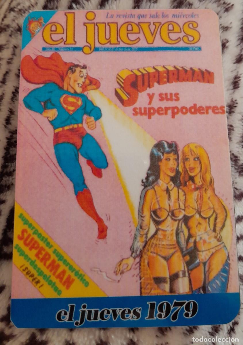 Coleccionismo calendarios: -87277 CALENDARIO HUMOR REVISTA EL JUEVES 1979, A&Ntilde;O 2023, SUPERMAN