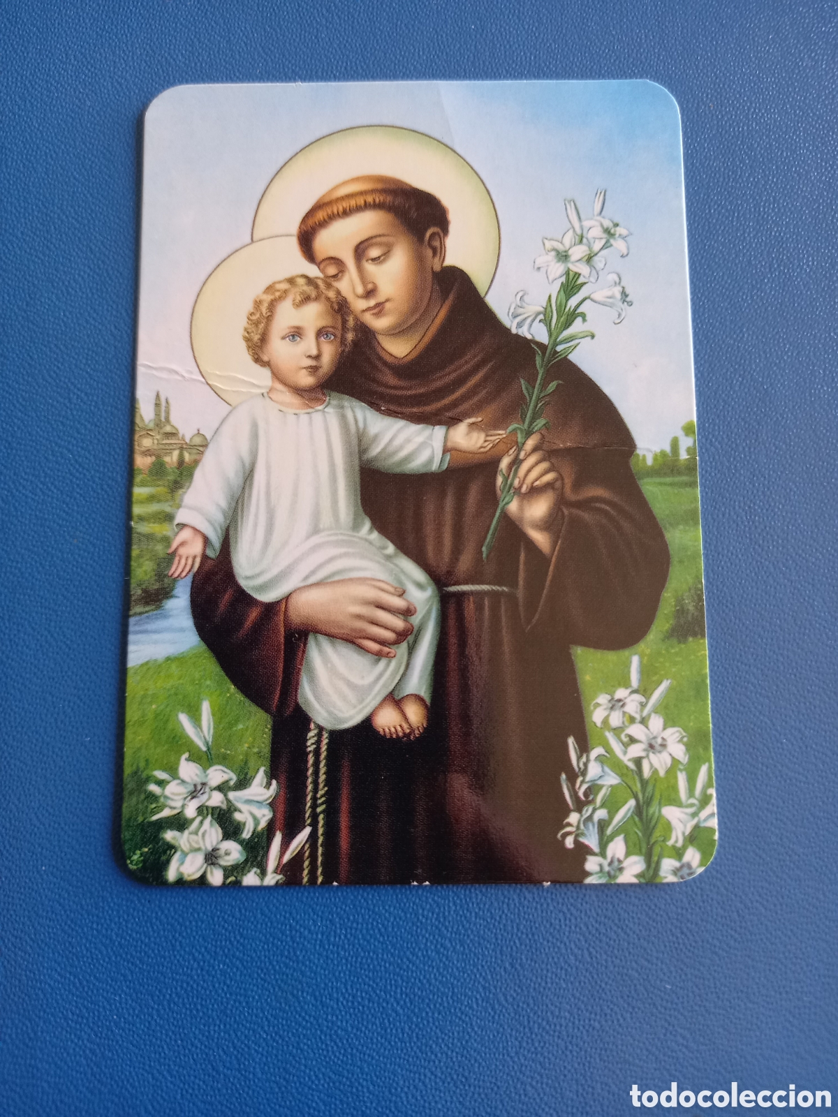 Coleccionismo Calendarios: CALENDARIO DE BOLSILLO A&Ntilde;O 2011. SAN ANTONIO DE PADUA Y EL NI&Ntilde;O - PUBLICIDAD SANTA CLARA (GRADO)
