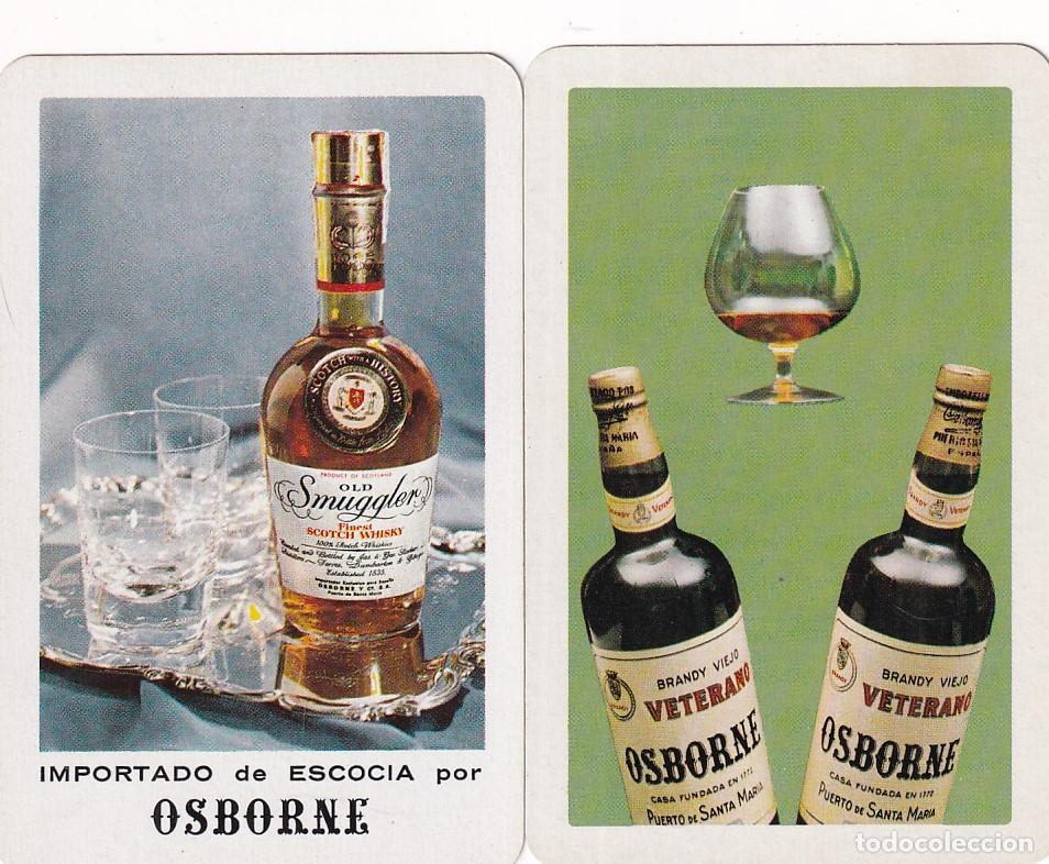 Sammeln von Kalendern: 2 Calendarios Fournier. A&ntilde;o 1970 publicidad Osborne.