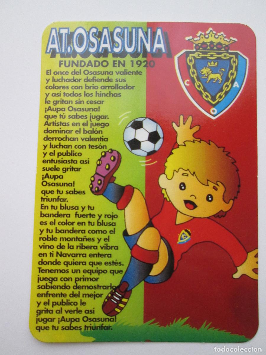 Collectionnisme Calendriers: CALENDARIO 2006 - CLUB ATLETICO OSASUNA - HIMNO DEL EQUIPO DE FUTBOL