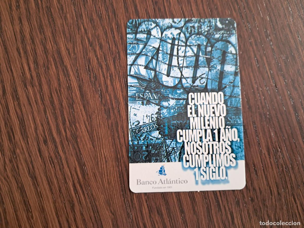 Coleccionismo Calendarios: calendario de publicidad, Banco Atl&aacute;ntico, a&ntilde;o 2000