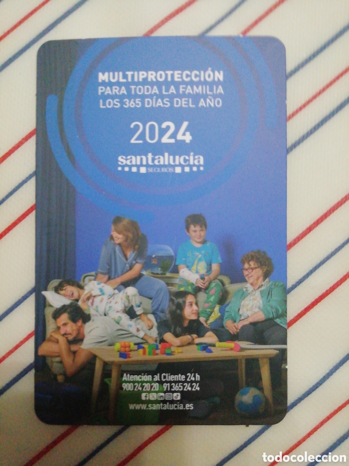 Collectables Calendars: Calendario seguros santa lucia a&ntilde;o 2024