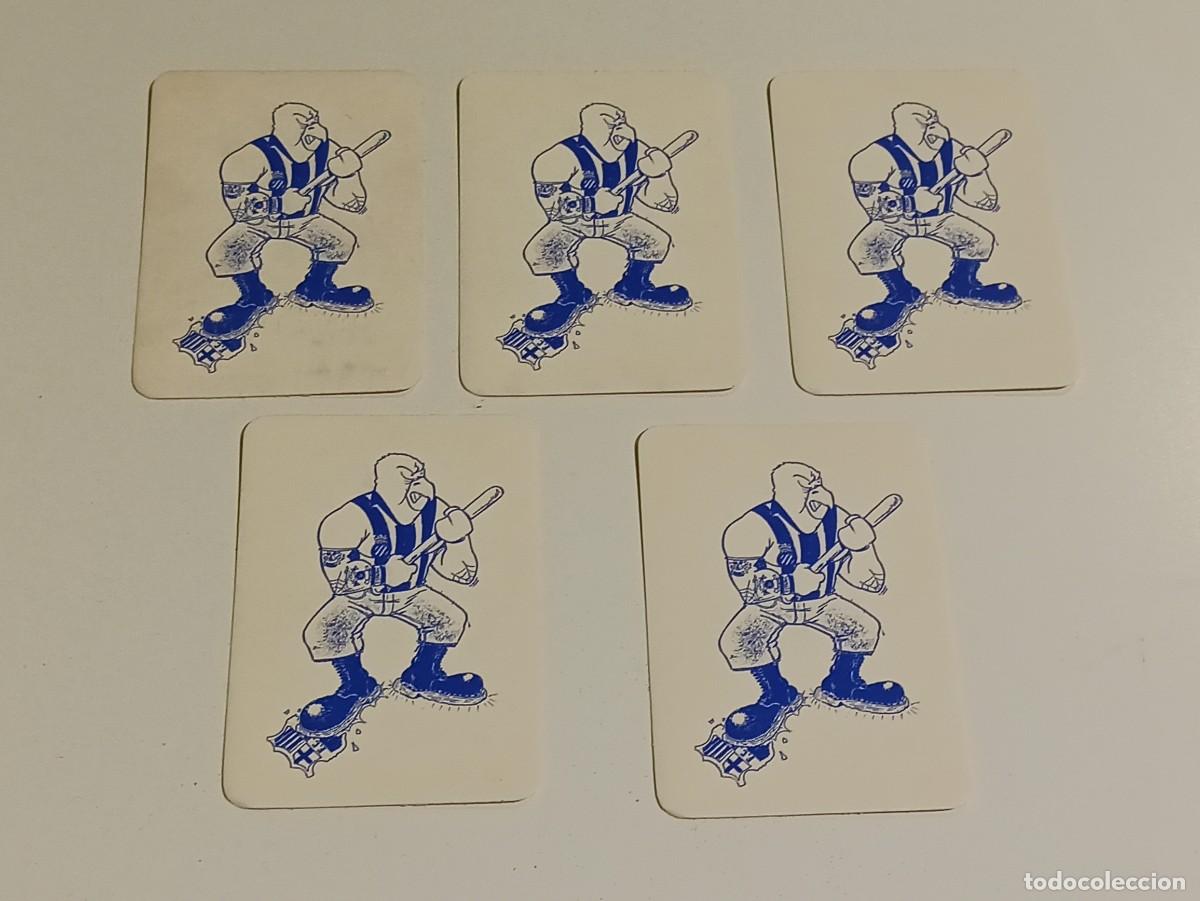 Coleccionismo calendarios: Calendarios Brigadas blanquiazules 1989