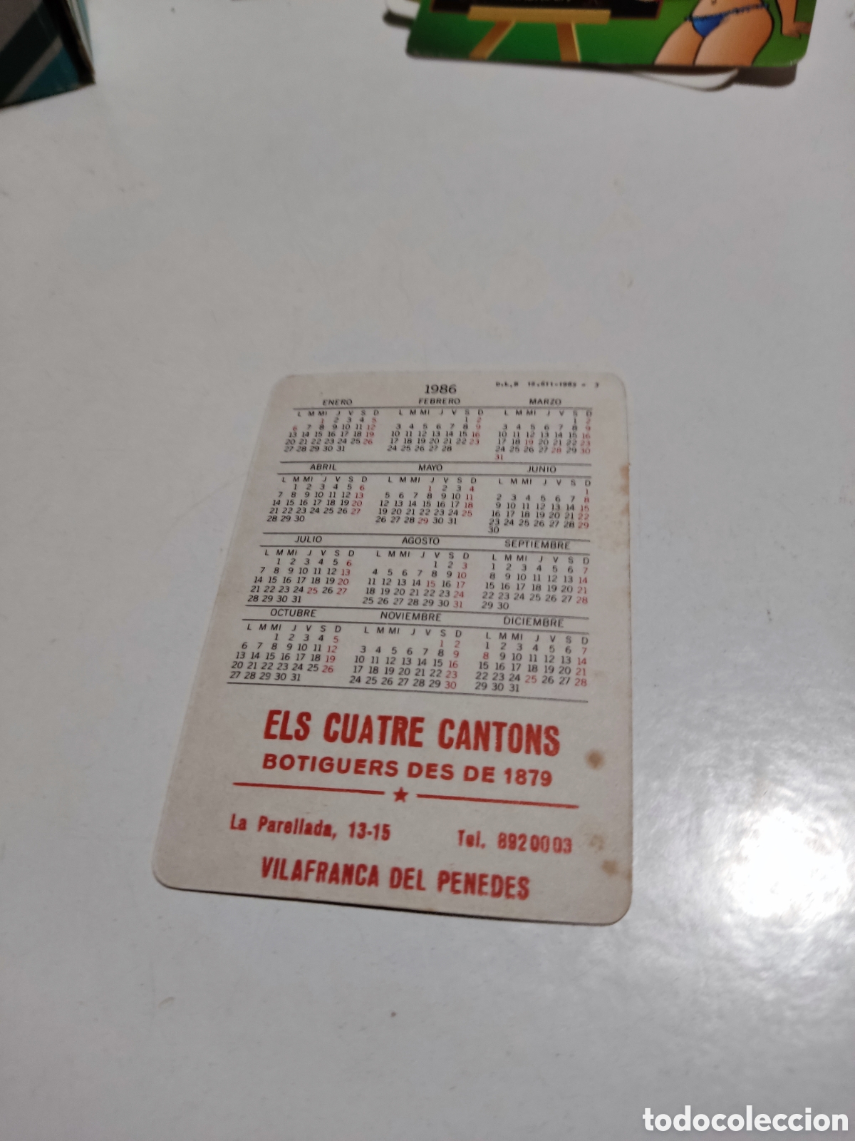 Coleccionismo calendarios: Calendario esqu&iacute; - Foto 2