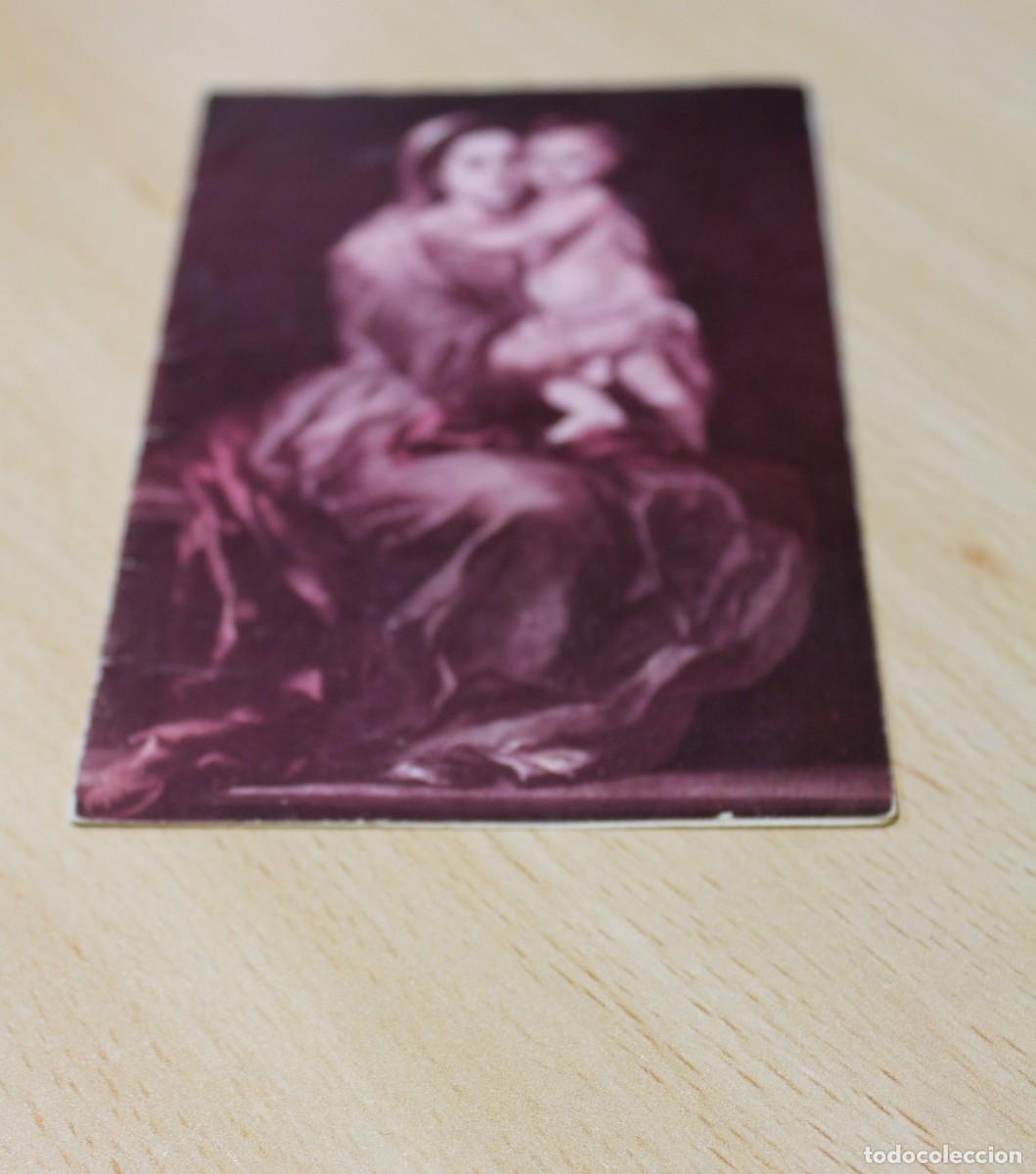 Coleccionismo Calendarios: CALENDARIO DIPTICO HERACLIO FOURNIER. A&Ntilde;O 1977. VIRGEN CON EL NI&Ntilde;O. VER FOTOS. 82 x 121 mm.