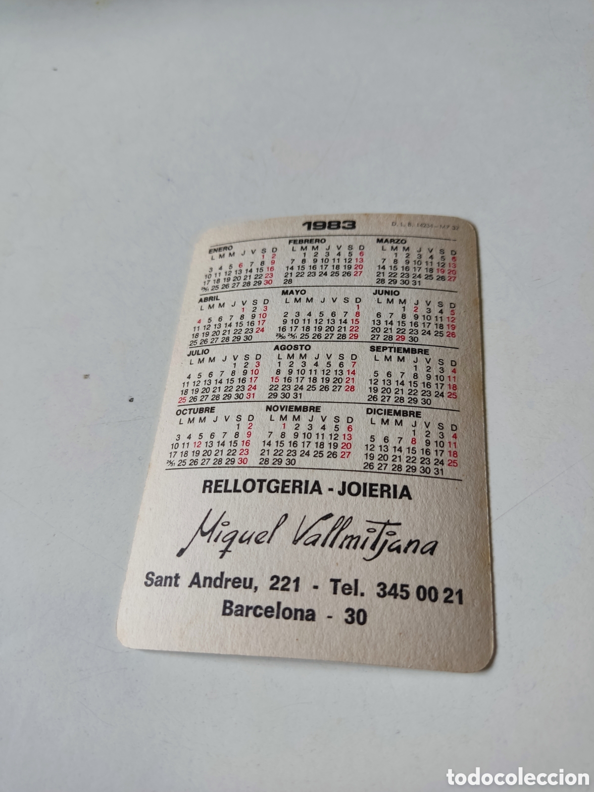 Coleccionismo calendarios: Calendario esqu&iacute; - Foto 2