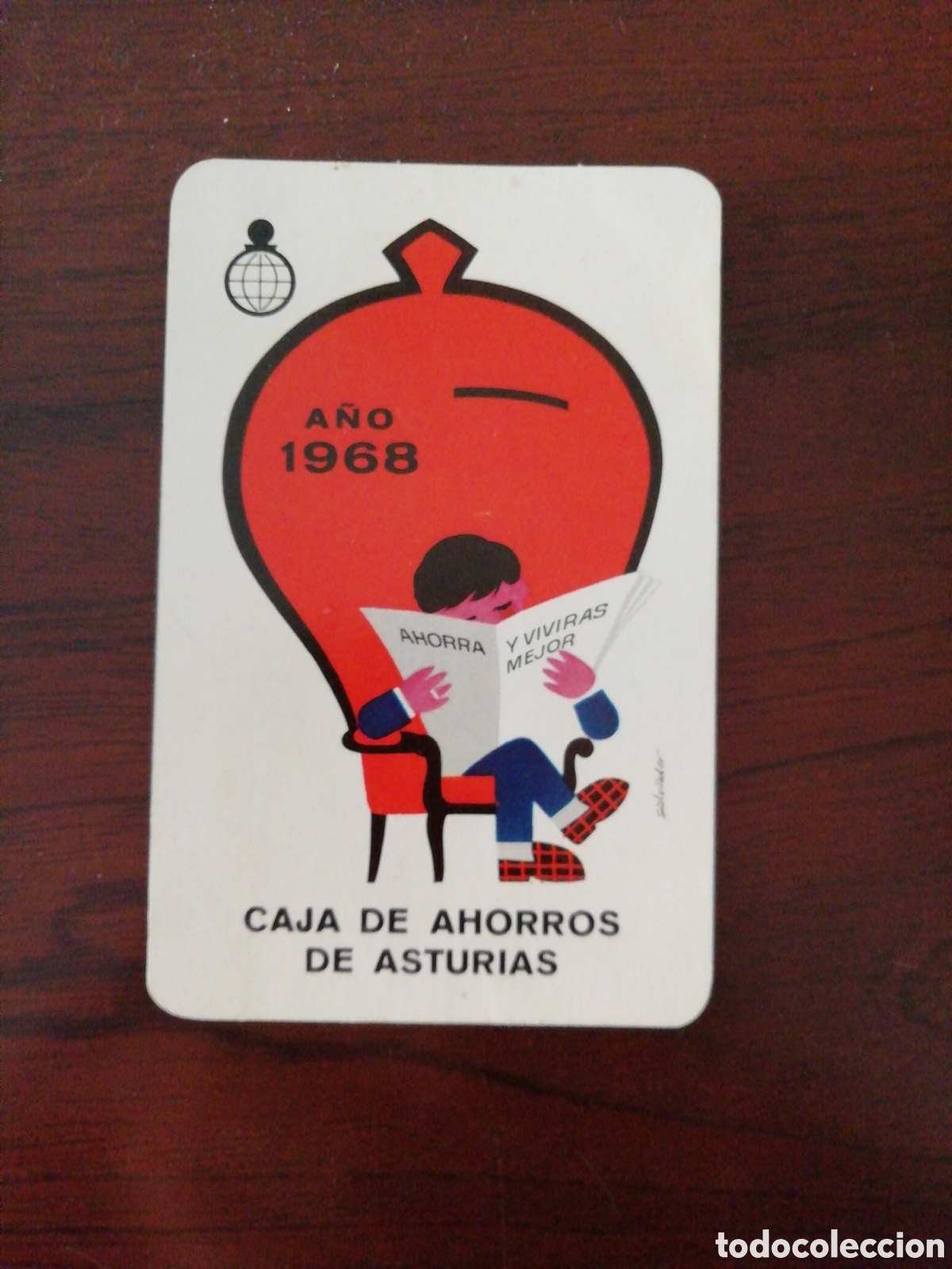 Collectables Calendars: Calendario Fournier caja de asturias a&ntilde;o 1968