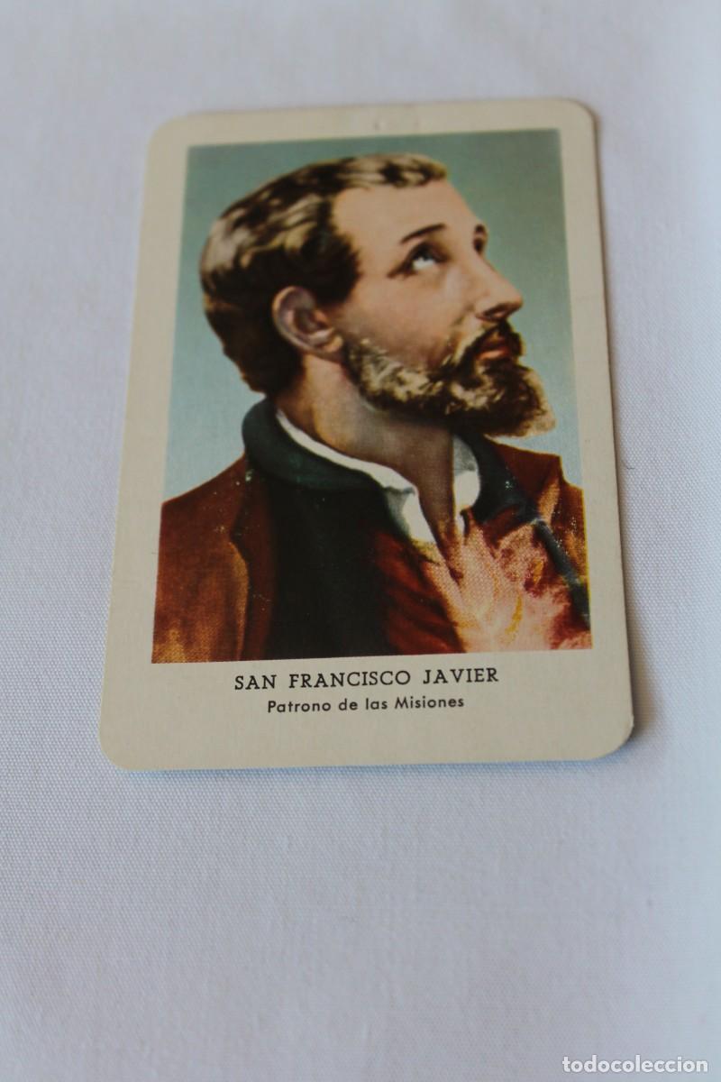 Coleccionismo Calendarios: CALENDARIO FOURNIER. SAN FRANCISCO JAVIER. PATRONO DE LAS MISIONES. A&Ntilde;O 1969. ES UN HF3.