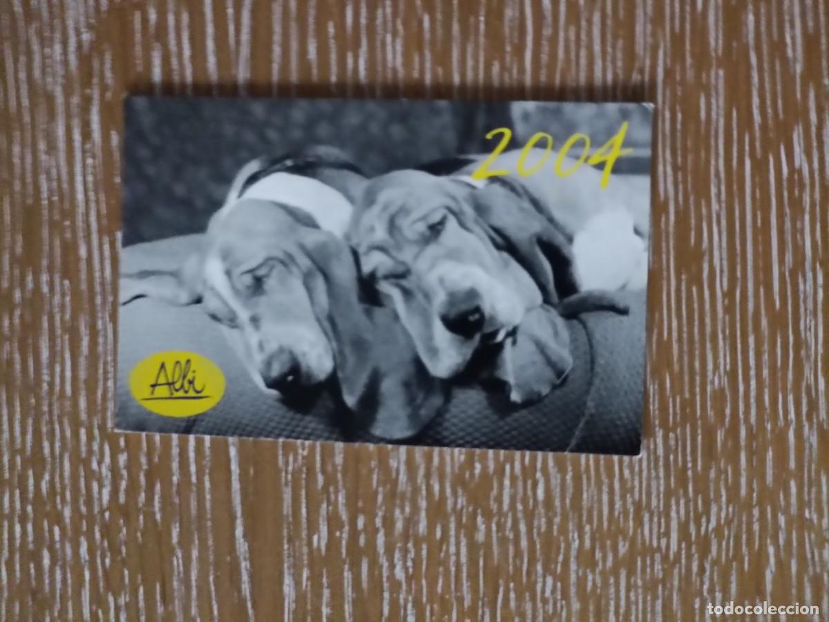 Coleccionismo Calendarios: VCK 3883 CALENDARIO BOLSILLO - A&Ntilde;O 2004 - PERRO ANIMAL ALBI PUBLICIDAD EXTRANJERO