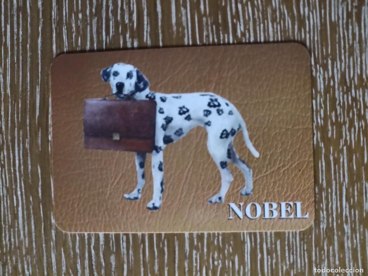 Coleccionismo Calendarios: VCK 3886 CALENDARIO BOLSILLO - A&Ntilde;O 2003 - PERRO ANIMAL PUBLICIDAD NOBEL EXTRANJERO