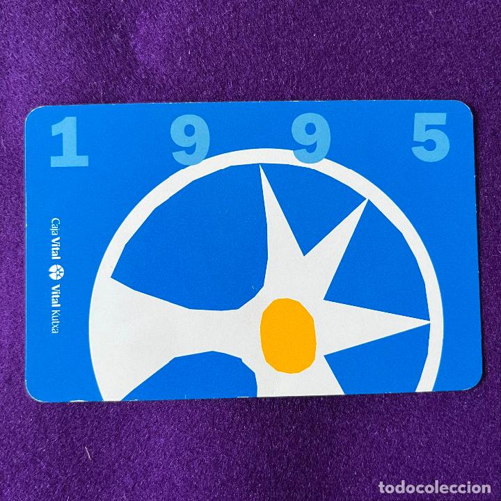 Coleccionismo calendarios: CALENDARIO FOURNIER. CAJA VITAL. 1995.