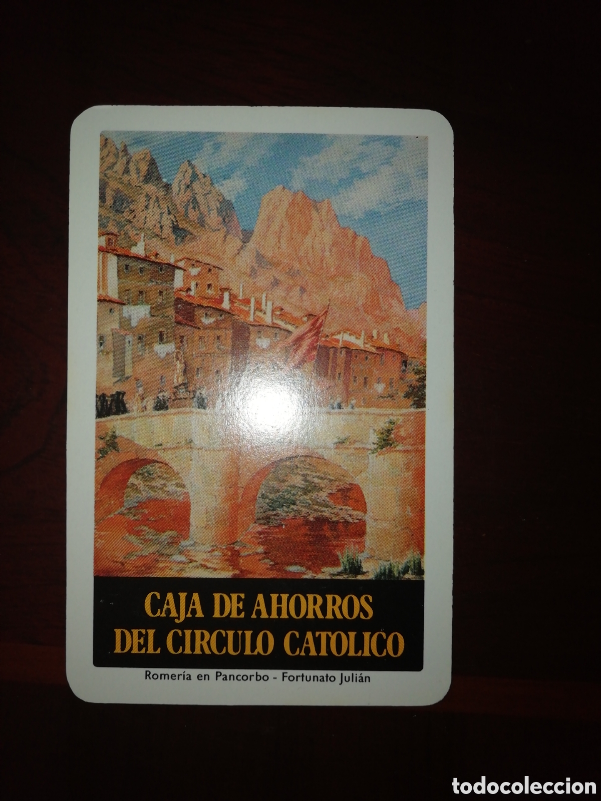 Collectables Calendars: Calendario Fournier caja de ahorros del c&iacute;rculo cat&oacute;lico de Burgos a&ntilde;o 1983