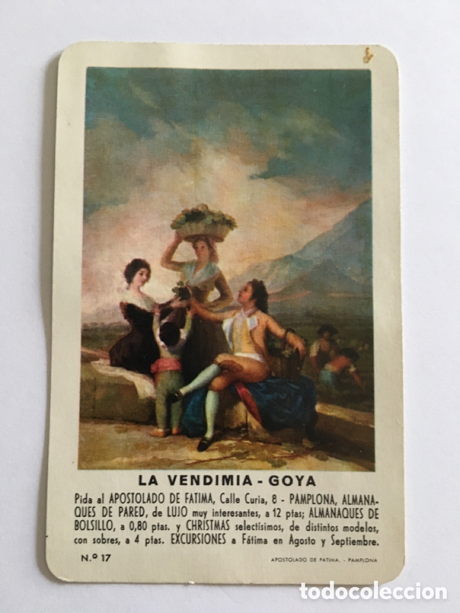 Collectables Calendars: Calendario fournier 1967