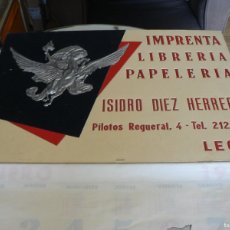 Coleccionismo Calendarios: ALMANAQUE EN RELIEVE DE ISIDORO DIEZ HERRERO AÑO 1967
