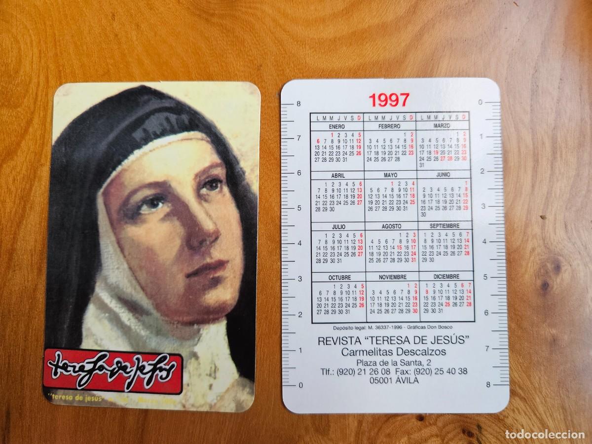 Coleccionismo Calendarios: CALENDARIO REVISTA TERESA DE JESUS 1997