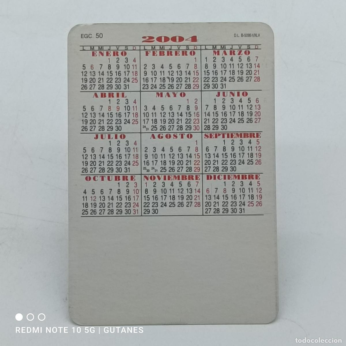 Coleccionismo calendarios: CALENDARIO 2004 - Foto 2