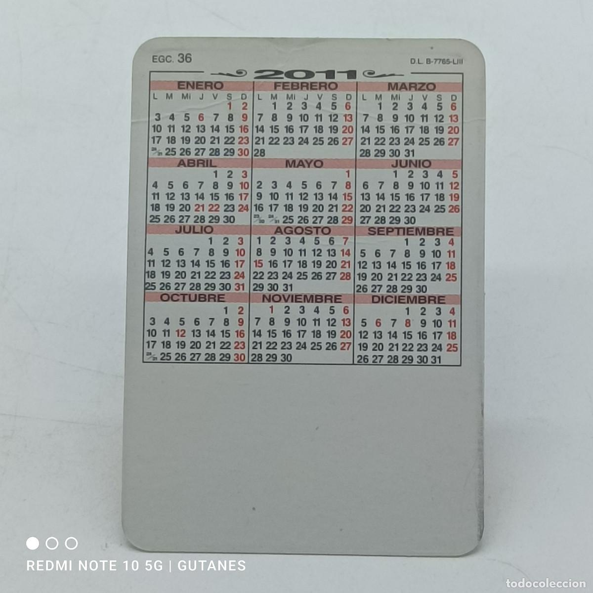 Coleccionismo calendarios: CALENDARIO 2011 - Foto 2