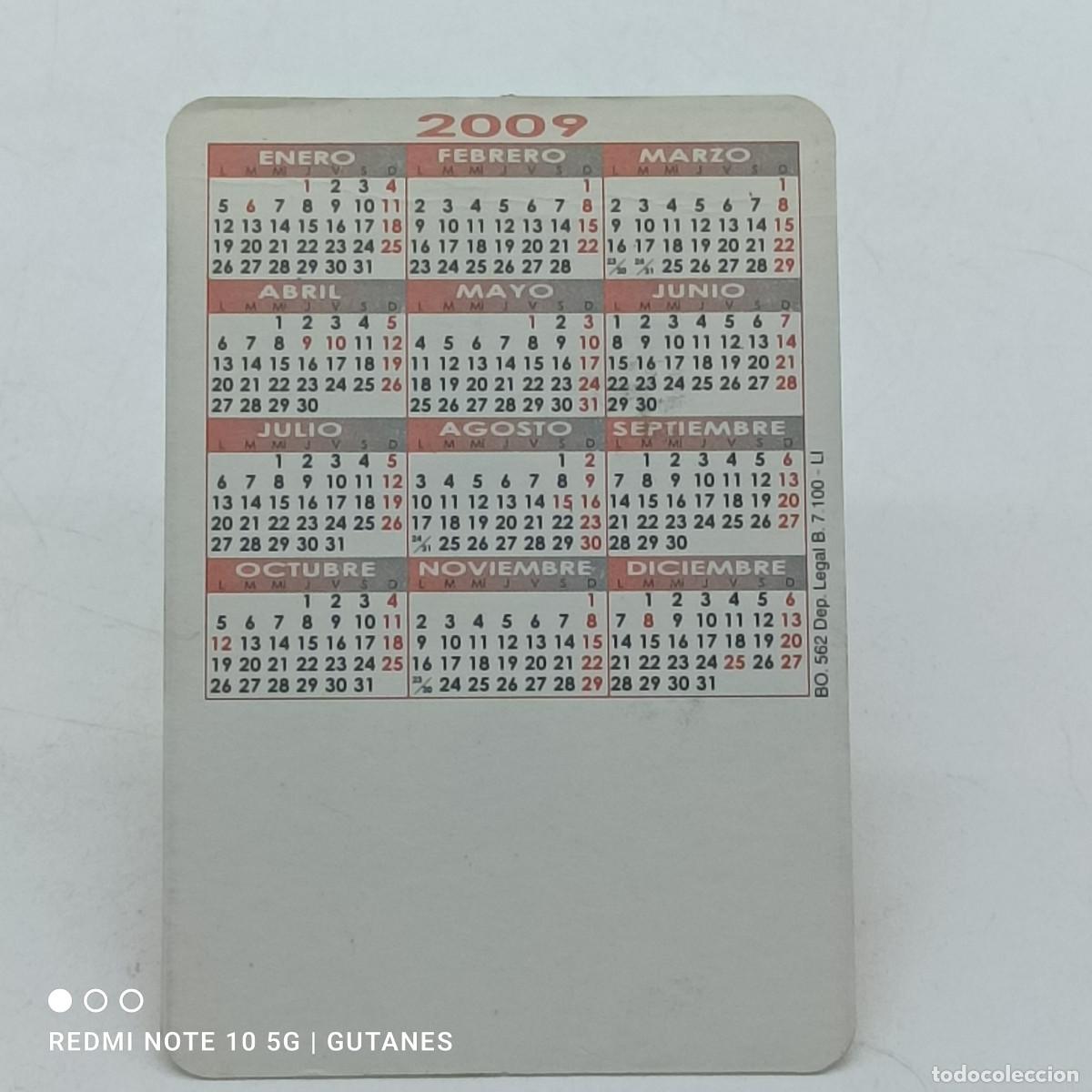 Coleccionismo calendarios: CALENDARIO 2009 - Foto 2