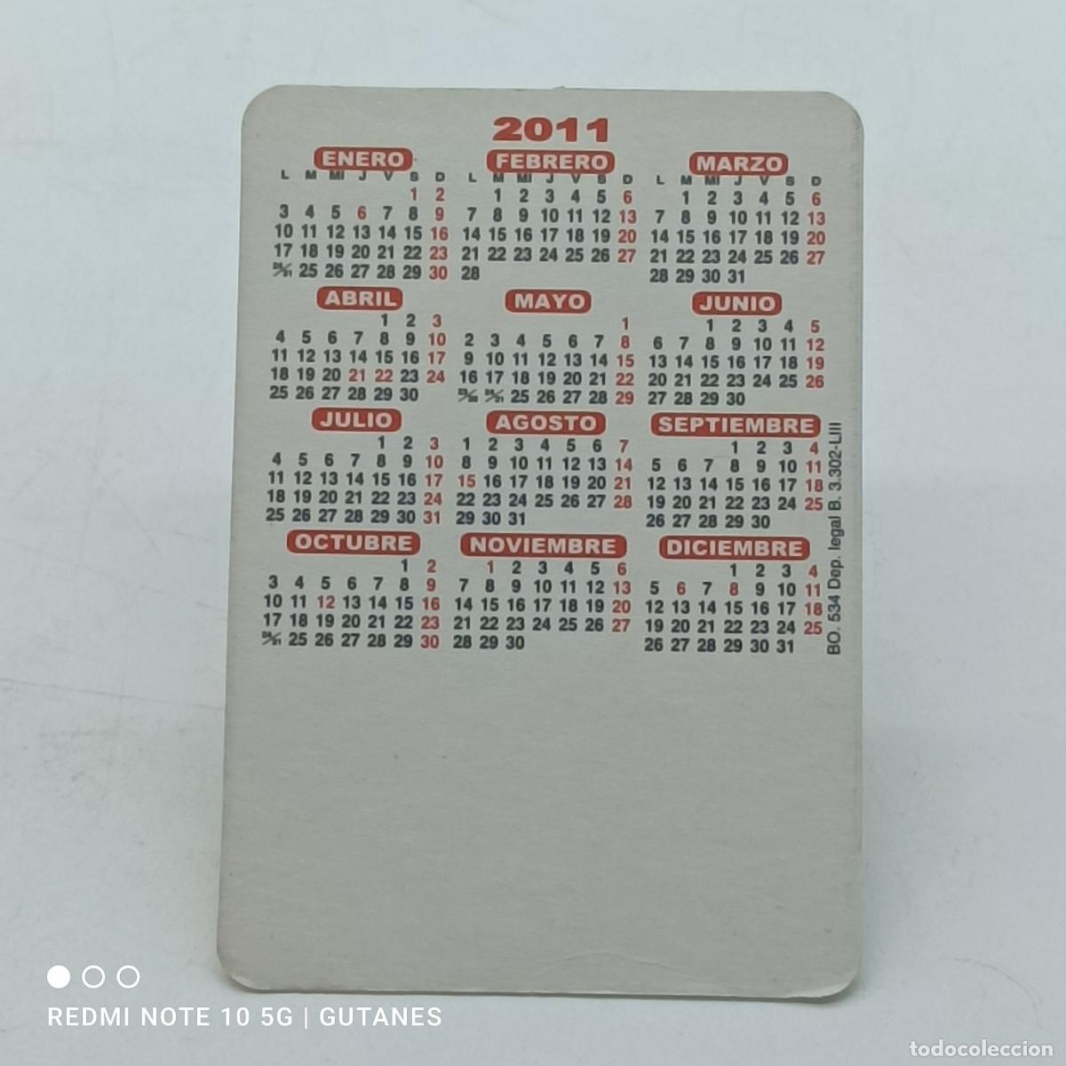 Coleccionismo calendarios: CALENDARIO 2011 - Foto 2