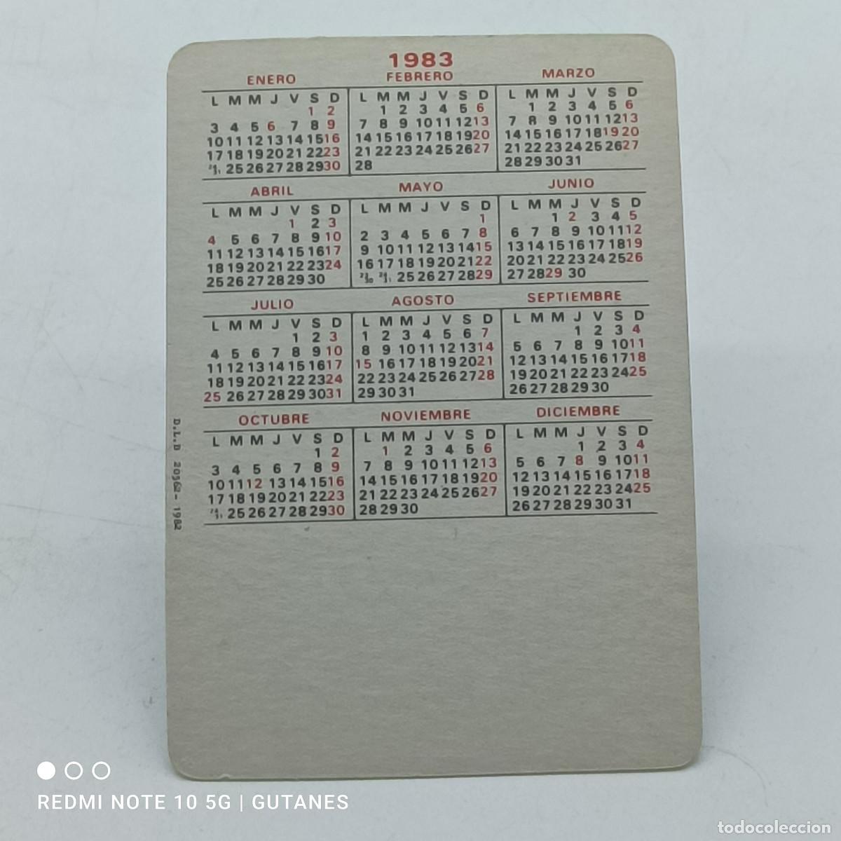Coleccionismo calendarios: CALENDARIO 1983 - Foto 2