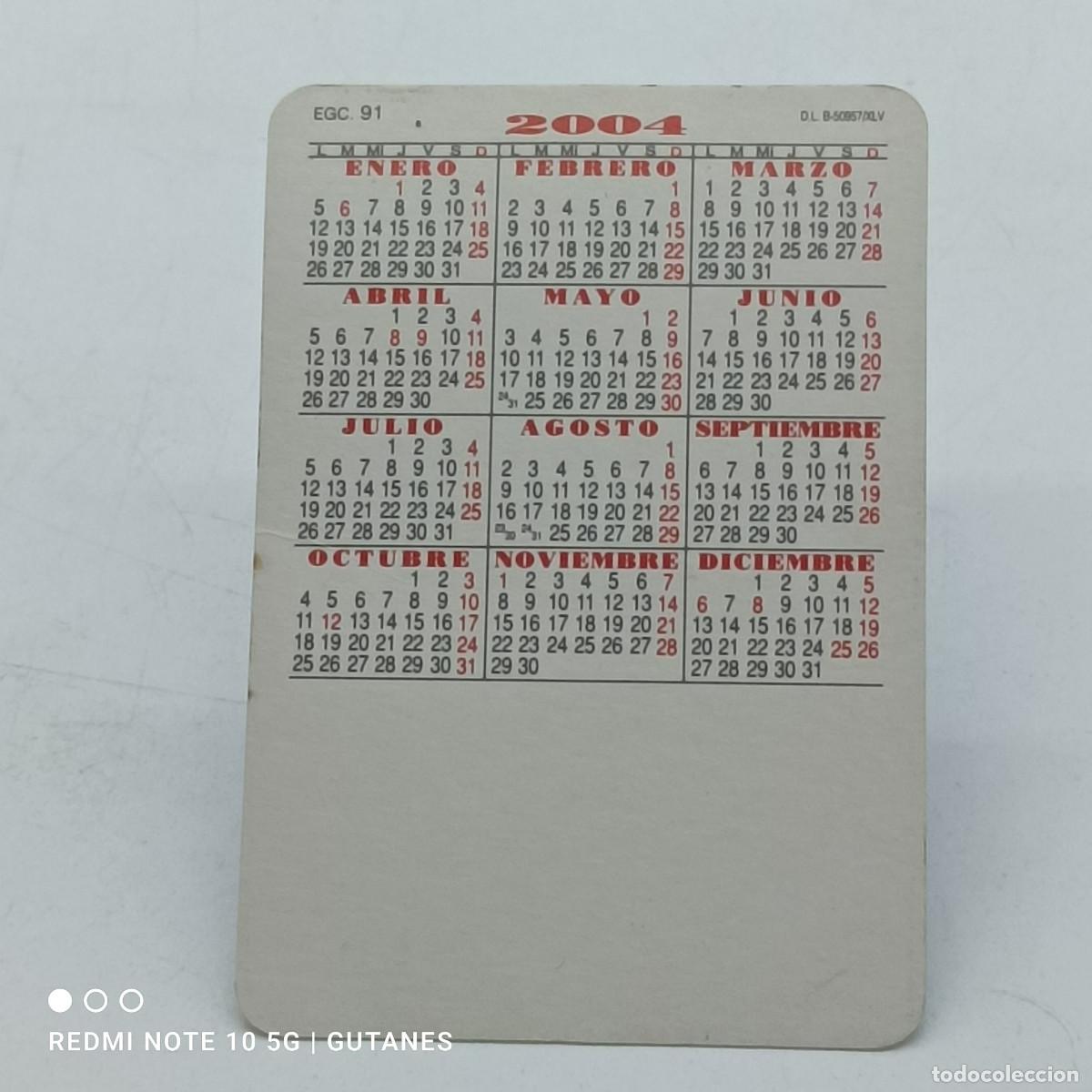 Coleccionismo calendarios: CALENDARIO 2004 - Foto 2