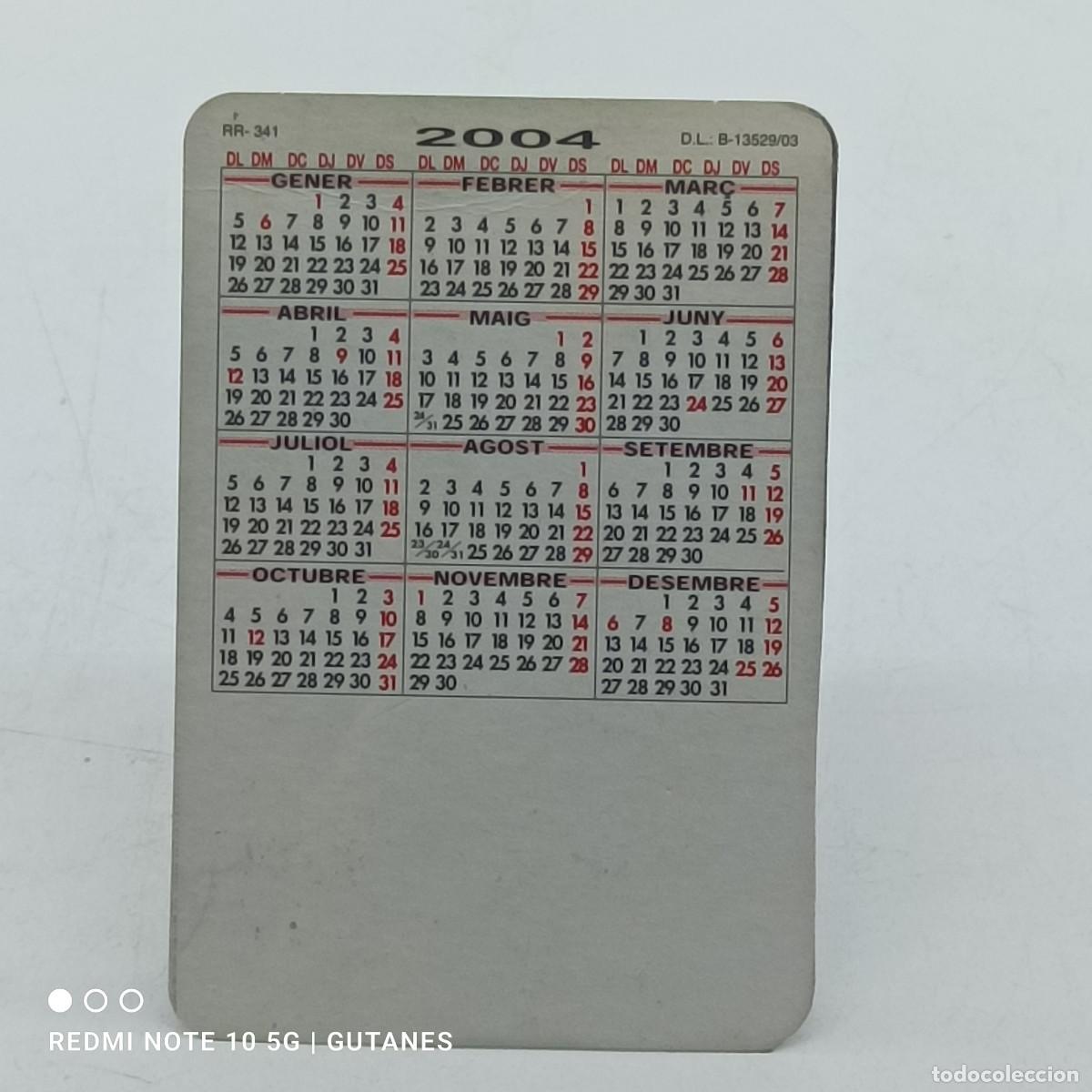 Coleccionismo calendarios: CALENDARIO 2004 - Foto 2