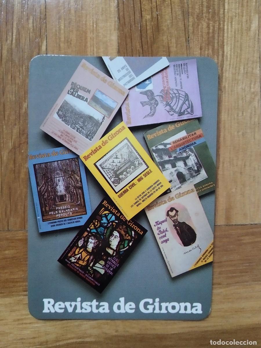 Coleccionismo calendarios: CALENDARIO PUBLICITARIO REVISTA DE GIRONA. DIPUTACIO DE GIRONA A&Ntilde;O 1988 VER FOTOS