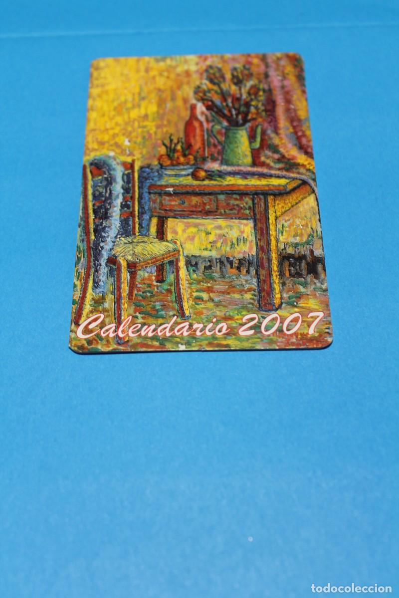Sammeln von Kalendern: CALENDARIO DE BOLSILLO. ESPA&Ntilde;A. ASOCIACION DE PINTORES CON LA BOCA Y CON EL PIE. A&Ntilde;O 2007.