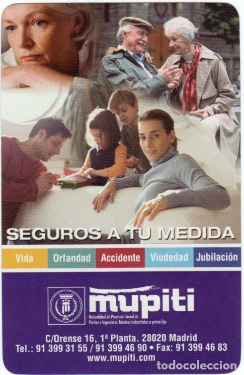Coleccionismo Calendarios: CALENDARIO FOURNIER. MUPITI. A&Ntilde;O 2008
