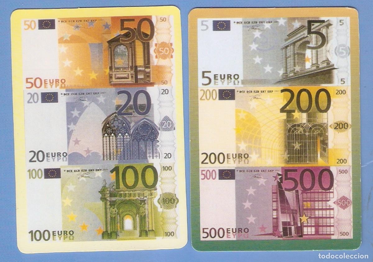 Coleccionismo calendarios: 2 CALENDARIOS DE BOLSILLO A&Ntilde;O 1998 BILLETES DEL EURO - IMPRENTA EDITOR - MADRID - VER FOTO REVERSOS