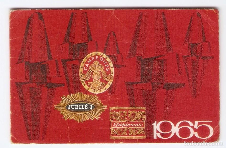 Coleccionismo calendarios: CALENDARIO DE BOLSILLO DE FRANCIA A&Ntilde;O 1965 TEM&Aacute;TICA TABACO - VER FOTOS ADICIONALES