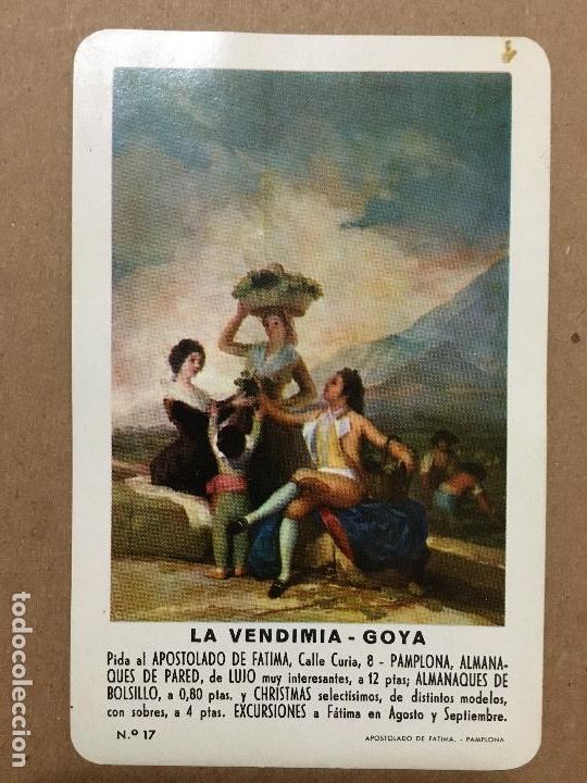 Coleccionismo Calendarios: calendario fournier 1967