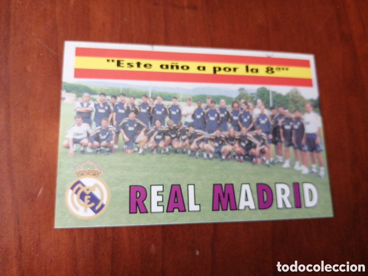 Coleccionismo Calendarios: CALENDARIO 1999 REAL MADRID ESTE A&Ntilde;O A POR LA 8