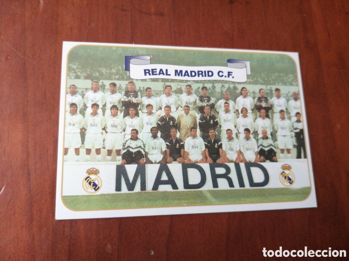 Coleccionismo Calendarios: CALENDARIO 1998 REAL MADRID C.F.