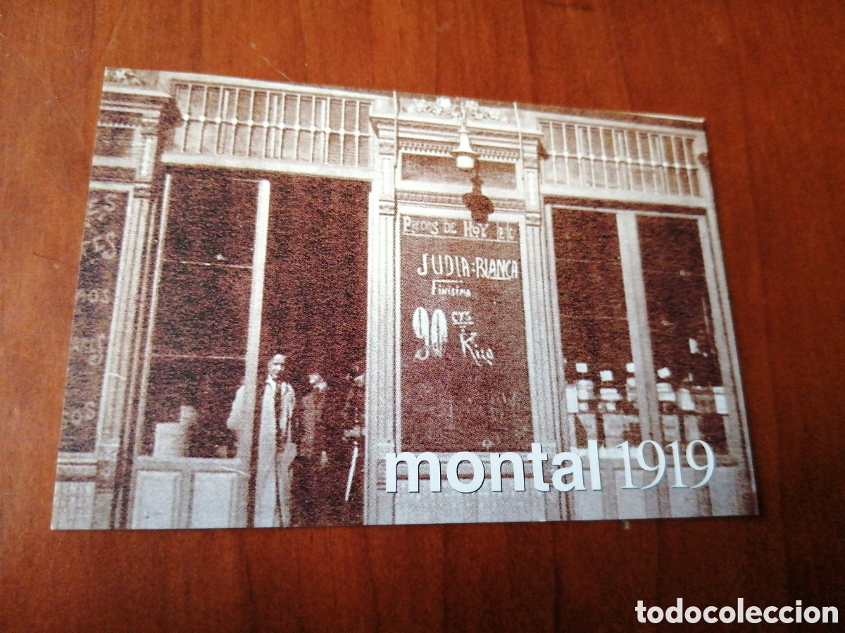Coleccionismo Calendarios: CALENDARIO 2009 MONTAL 1919 FOTO ANTIGUA