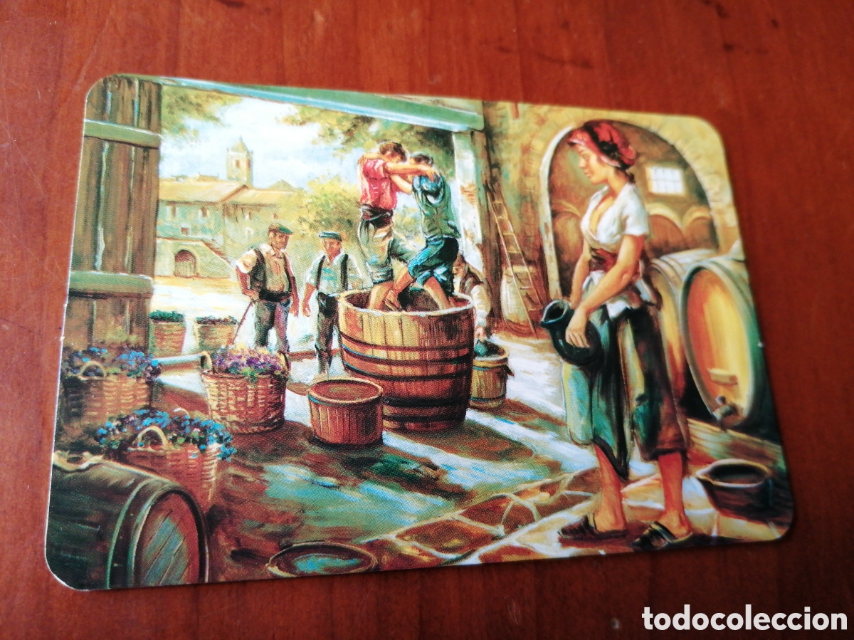 Coleccionismo Calendarios: CALENDARIO 2010 LA PISADA PISAR LA UVA VENDIMIA PINTURA