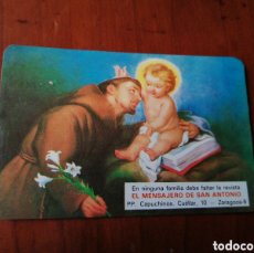 Coleccionismo Calendarios: CALENDARIO 1988 IMAGEN RELIGIOSA SAN ANTONIO