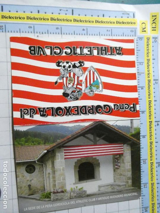 Collectables Calendars: CALENDARIO DE BOLSILLO DE F&Uacute;TBOL. A&Ntilde;O 2014. ATHLETIC CLUB DE BILBAO PE&Ntilde;A GORDEXOLA 51